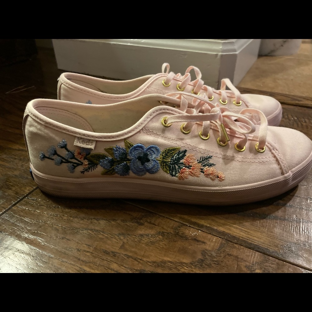 Keds x Rifle Paper Co Blush Sneakers